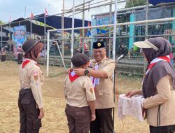 Perkemahan Jambore Ranting Penggalang SD-MI Kelompok Selatan Resmi Dibuka