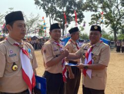 Camat Randudongkal Pimpin Upacara Penutupan Jambore Ranting Penggalang SD-MI Kelompok Utara