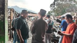 Camat Belik Bersama Forkopimcam Tinjau Lokasi Pascakebakaran Pasar Belik