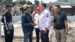 Camat Belik Turun Lapangan Monitoring Progres Pembangunan Pasar Belik