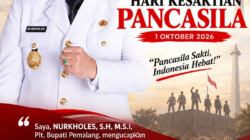 Plt. Bupati Pemalang Nurkholes Ajak Masyarakat Jadikan Pancasila Pedoman Membangun Daerah